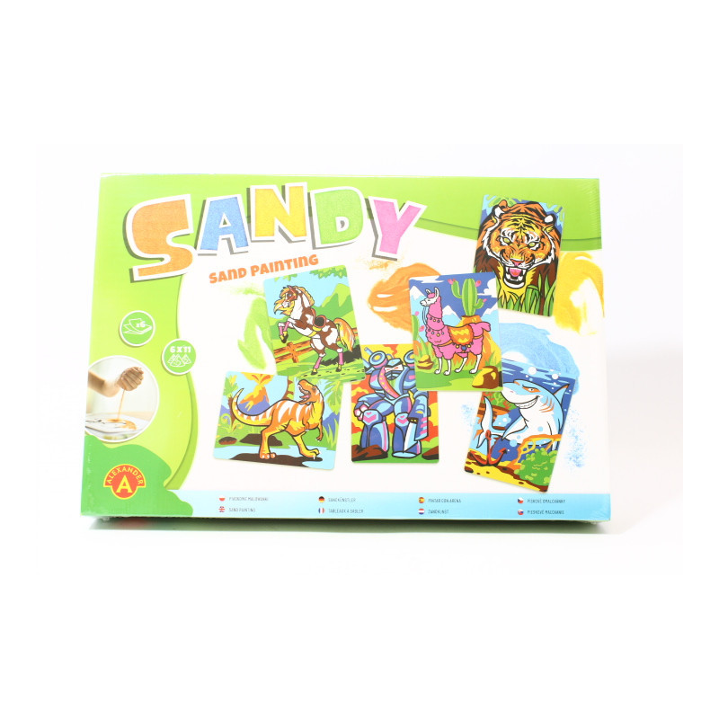 Sandy - Piaskowe malowanki 6w1 zestaw 27013