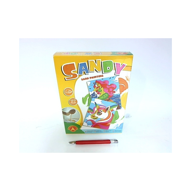 Sandy-Piaskowe malowanki Syrenka, Jednorożec 25491