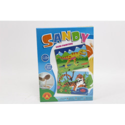 Sandy-Piaskowe malowanki Tygrys, T-Rex 25507