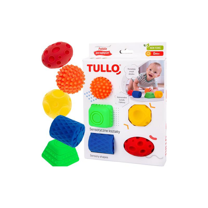 Sensoryczne kształty 5szt 421 74217