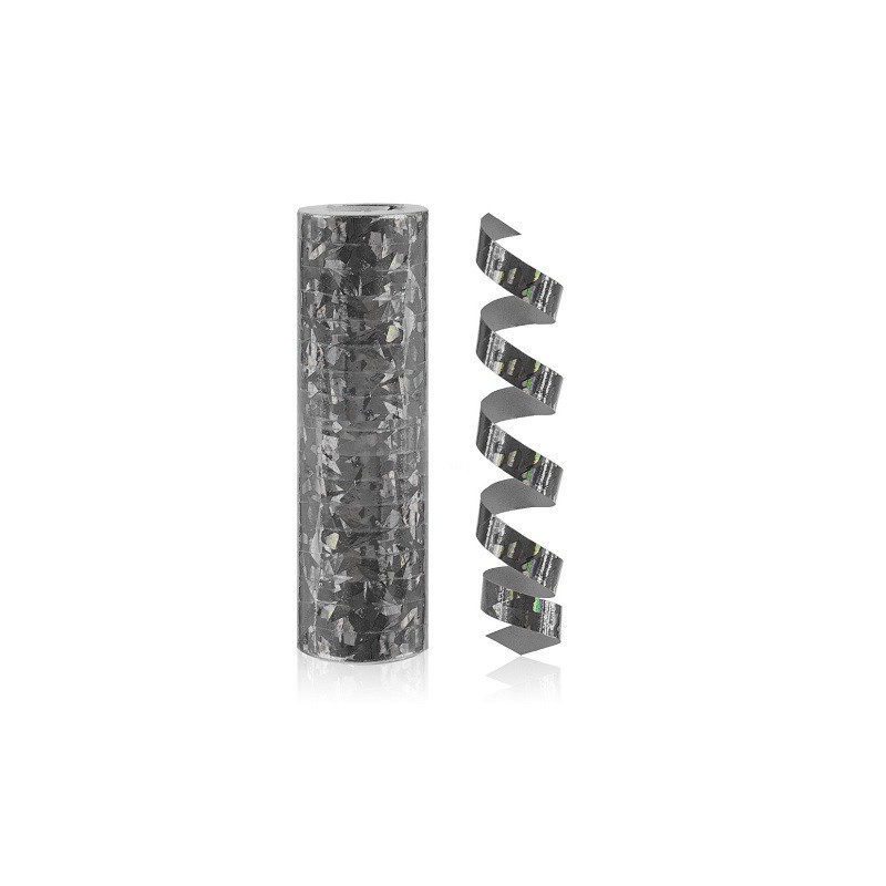 Serpentyna holograf czarna 4m/1szt PZ-SHCN 83726