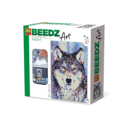 SES BeedzArt koraliki Wilk 7000szt 06001 60015