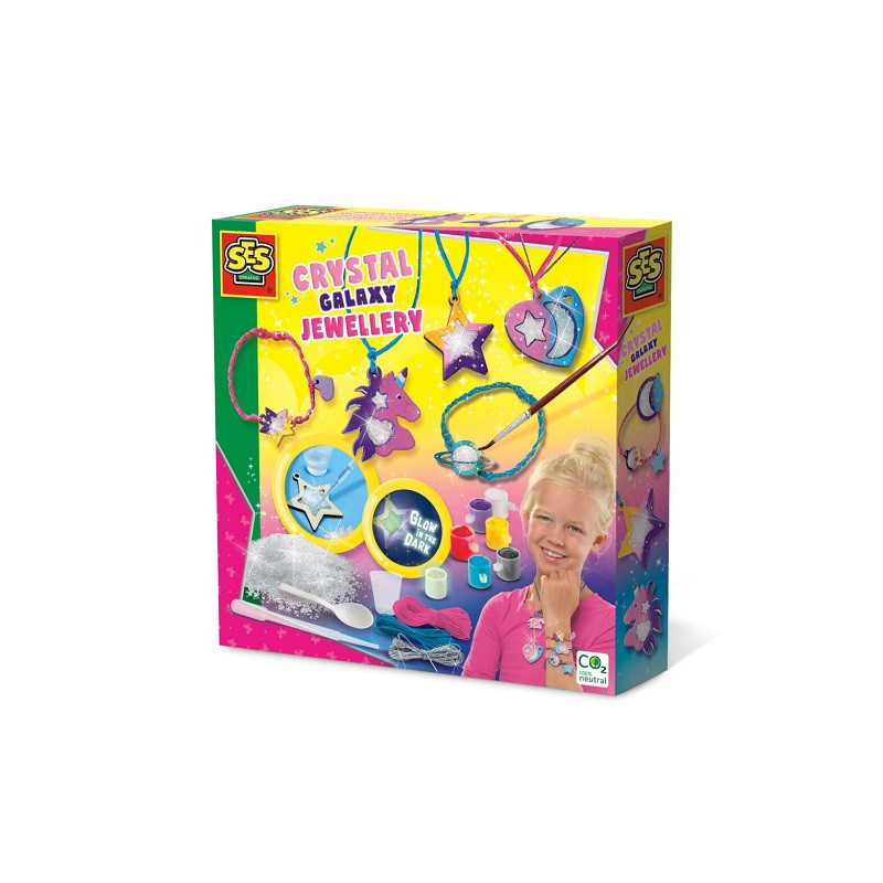 SES Biżuteria kryształowa zestaw 14762 47624