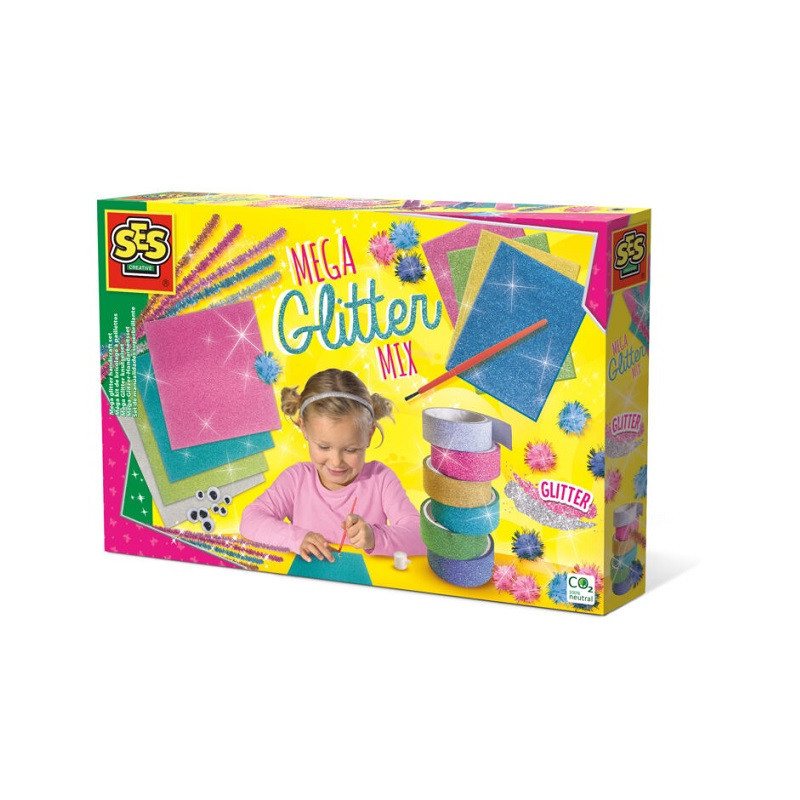 SES Brokatowy zestaw do ozdabiania 14109 41097