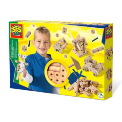 SES Drewniany zestaw kontrukcyjny 00945 09458