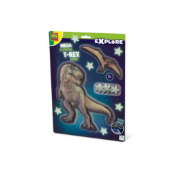 SES Explore Mega świecący w ciem.T-Rex 25129 51291