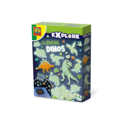 SES Expolre Świecące w ciemn.dinozaury 25127 51277