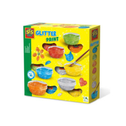 SES Farby plakatowe z brokatem 6szt 00363 03630