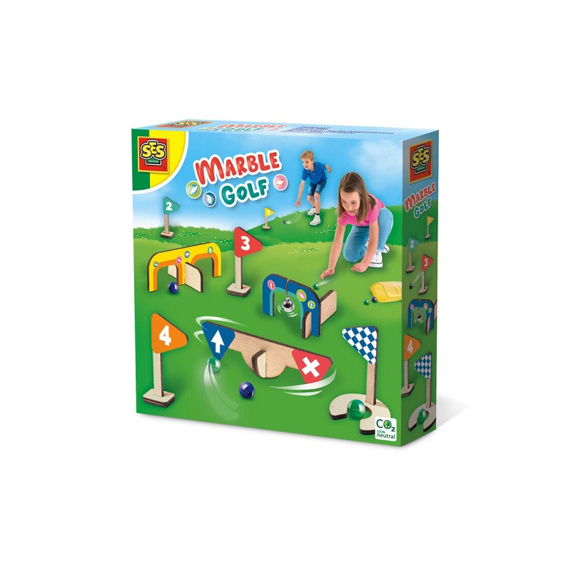 SES Gra MarbleGolf drewniany minigolf  02302 23027