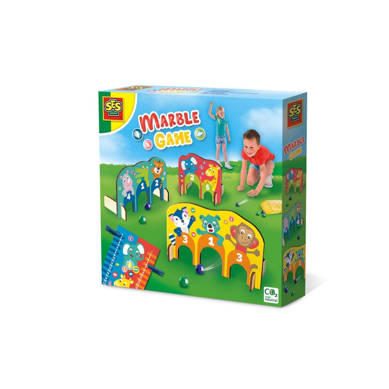 SES Gra z kulkami-drewniane bramki 02301 23010