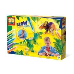 SES Kolorow.przez dmuchanie Dinozaury 14284 42841