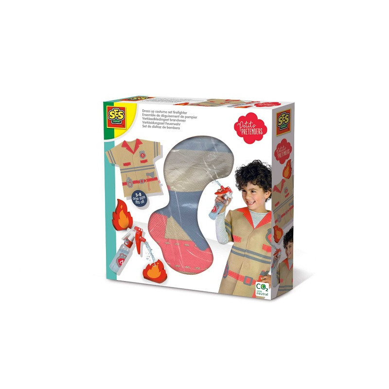 SES Kostium Strażaka+akces.18021 80218
