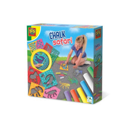 SES Kreda chodnikowa+szablony Safari 02204 22044