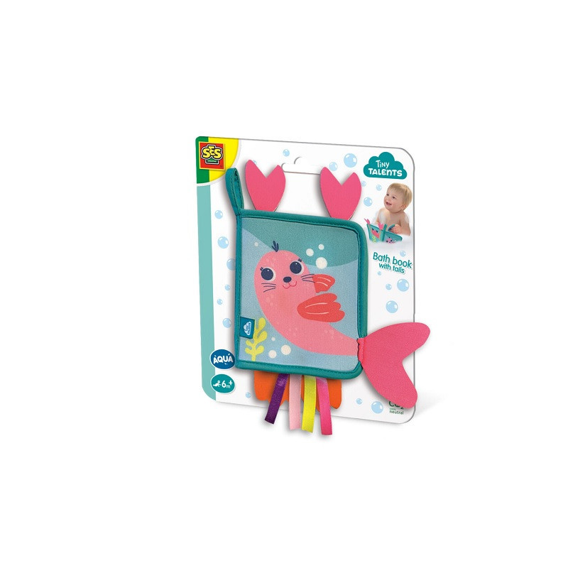 SES książeczka kąpielowa z ogonkami 13057 30572
