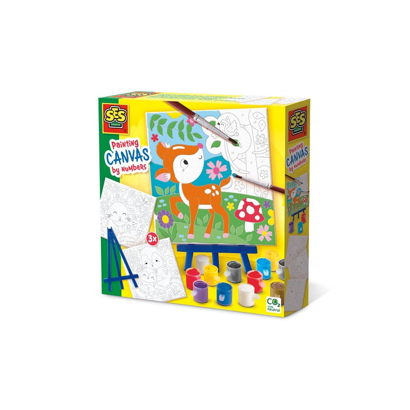 SES Malow.po numerach Zwierz.leśne x3 14786 47860