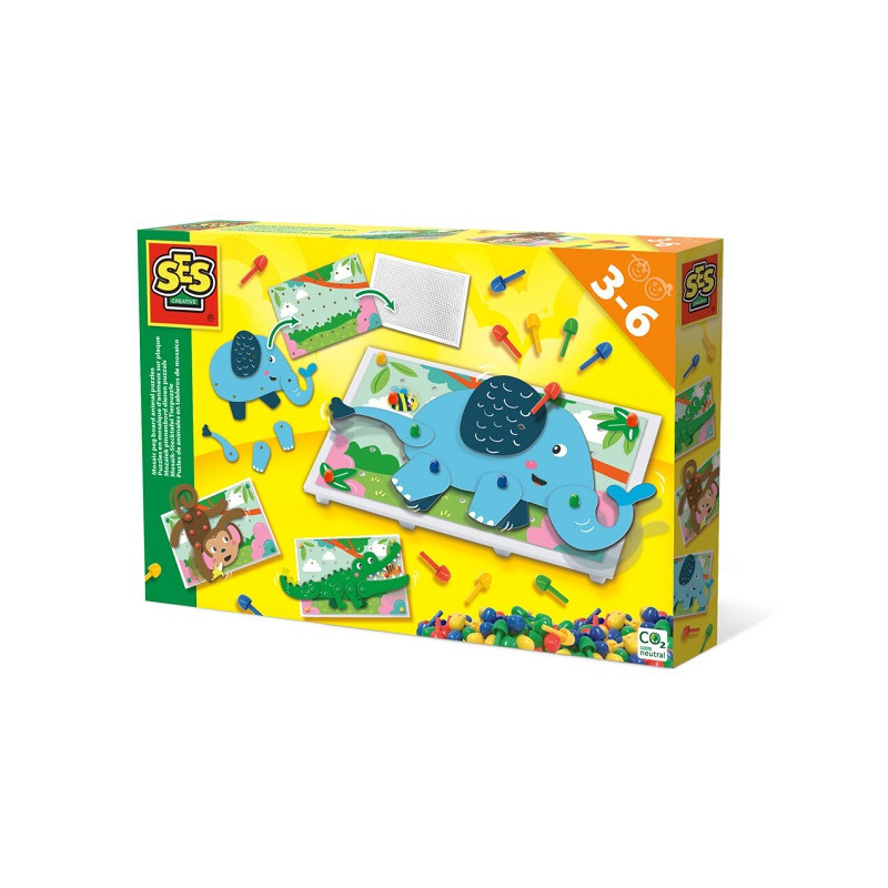 SES Mozaika układanka zwierzęta 14890 48904