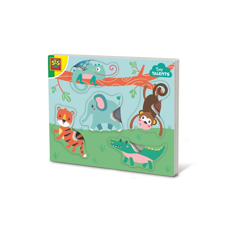 SES puzzle drew.ze zwierz.do dotykania 13132 31326