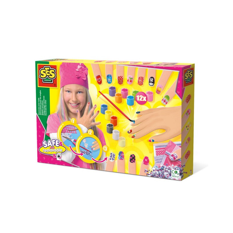 SES Zestaw do zdobienia paznokci 14975 49758