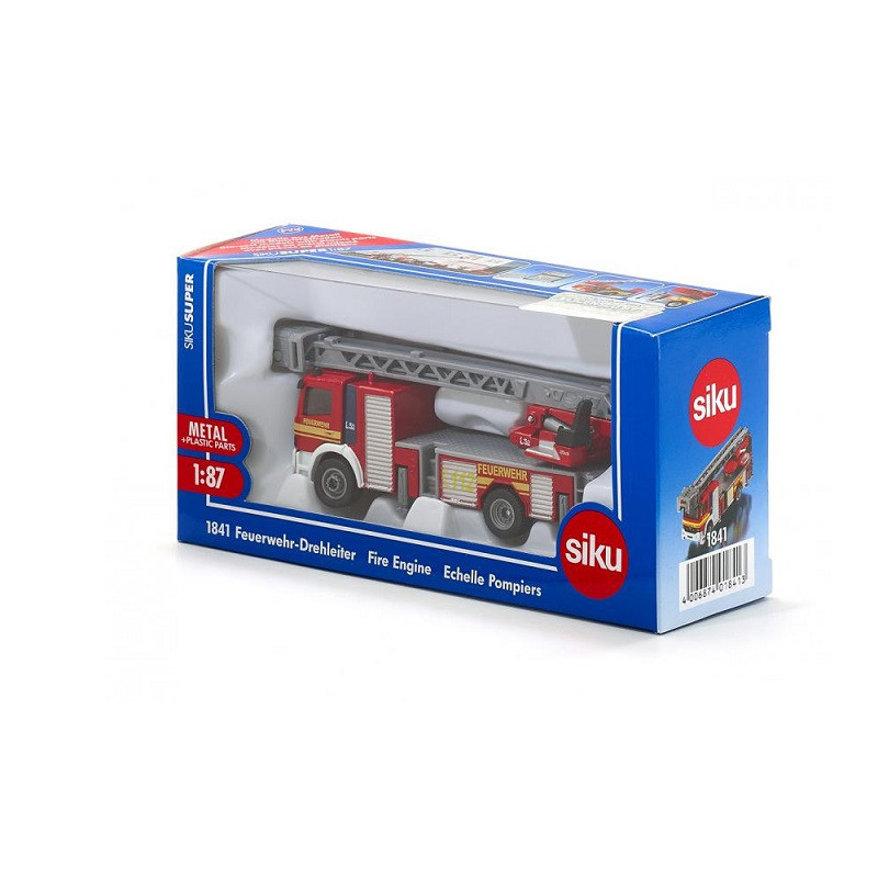 SIKU SUPER Wóz strażacki z drabiną 1841