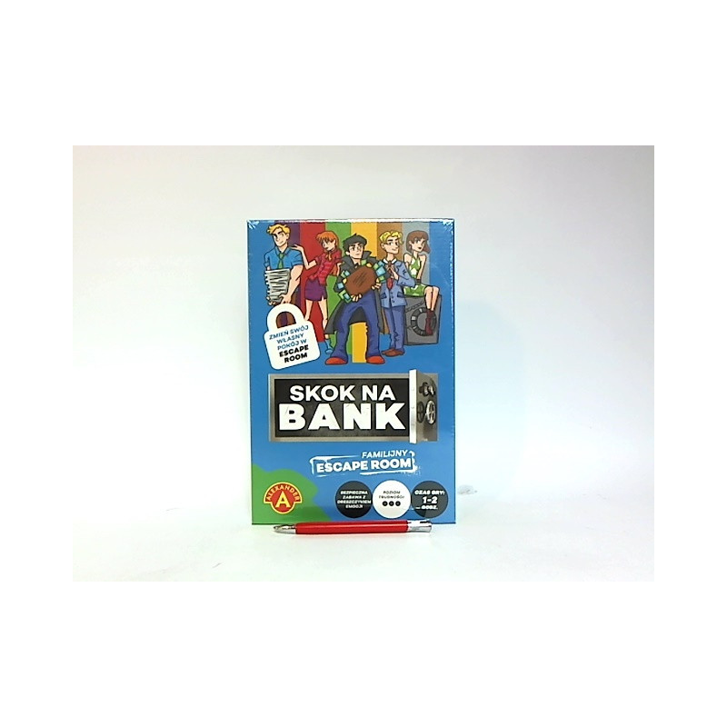 Skok na bank - familijny escape room 27037
