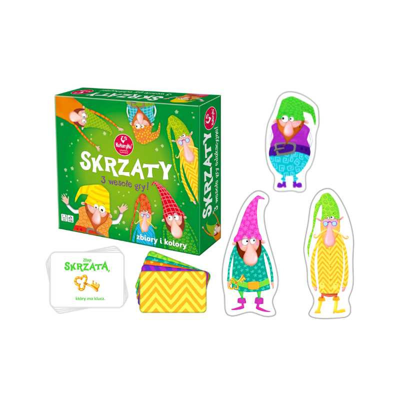 Skrzaty - gra edukacyjna 3w1 62660