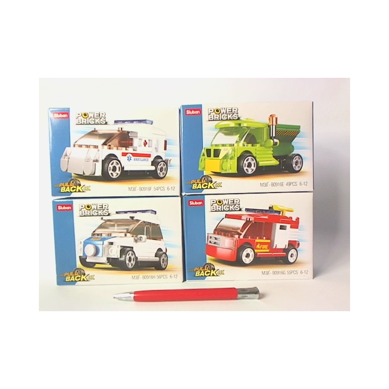 SLUBAN klocki KlubMoto 16szt/disp G170741 36661