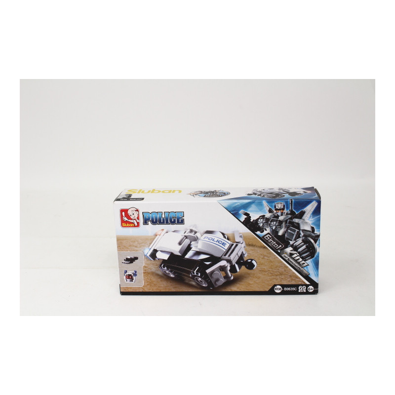 SLUBAN klocki Policja 6szt/disp G104762 02536