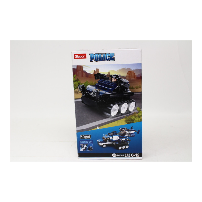 SLUBAN klocki Policja 8szt/disp G135380 19282