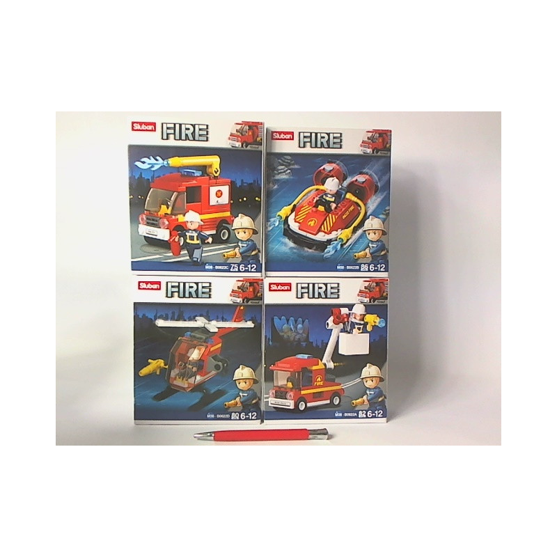 SLUBAN klocki Straż 8szt/disp G096076 88281