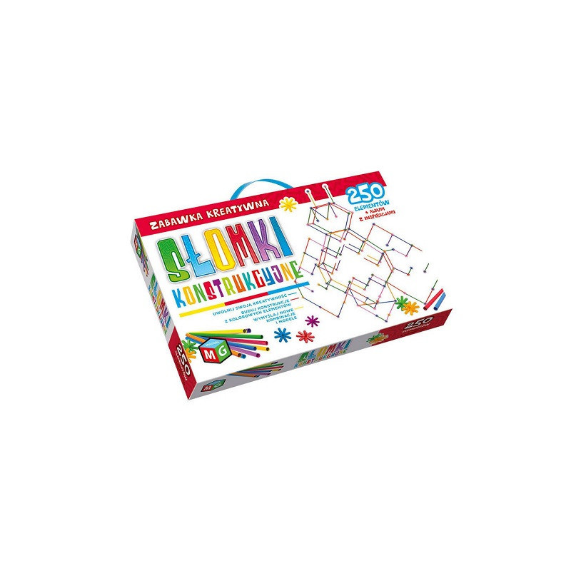 Słomki konstrukcyjne 250elementów 05020
