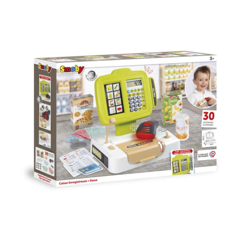 SMOBY Kasa elektroniczna mała+skaner 350113