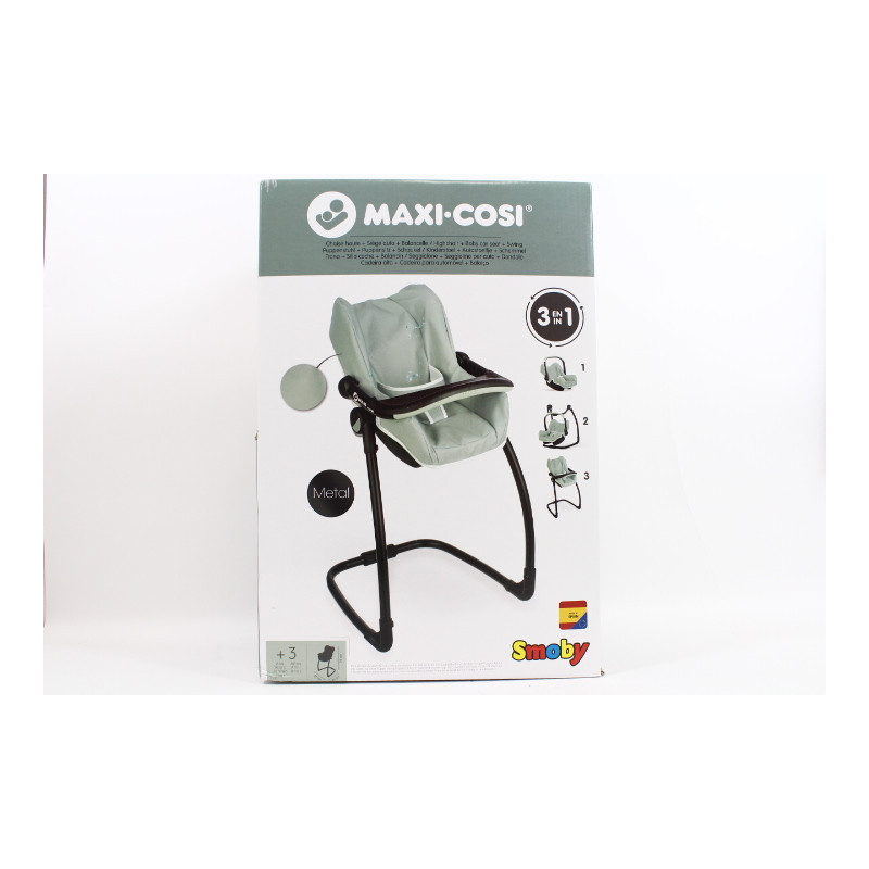 SMOBY krzesełko do karmienia 3w1 zielone 240239