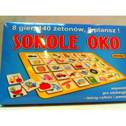 Sokole oko - gra edukacyjna 8plansz 05475