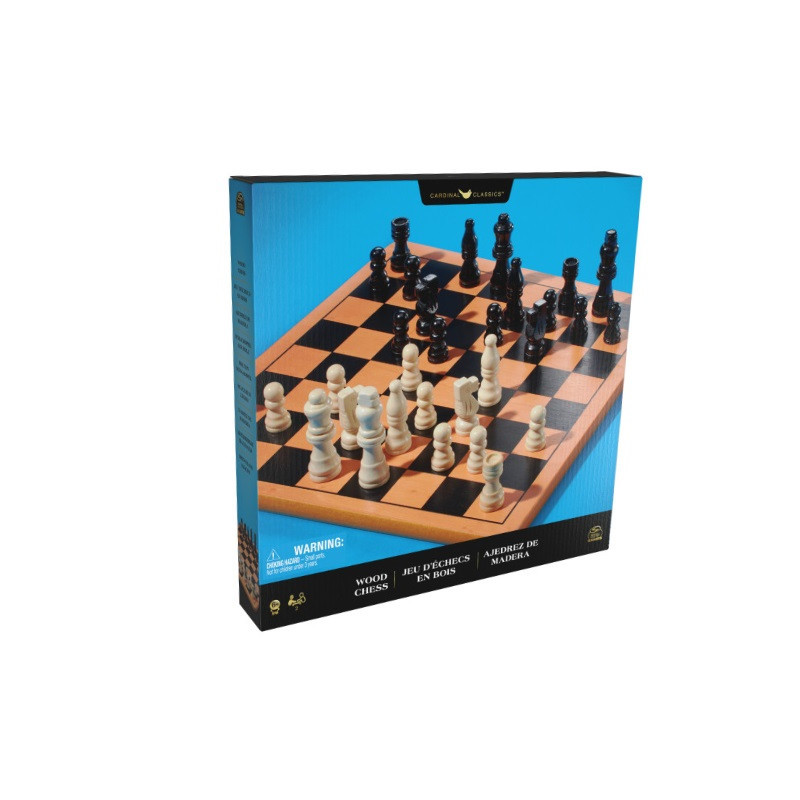 SPIN Gra Drewniane szachy 6065335