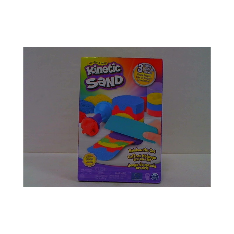 SPIN Kinetic Sand zest.Tęczowych narzędzi 6053691
