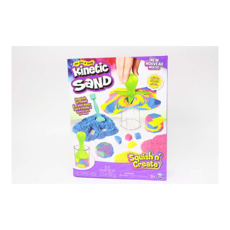 SPIN Kinetic Sand Zgniataj i twórz 6065527 /4