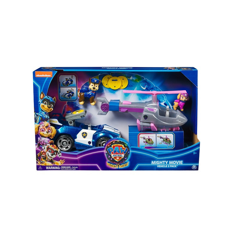 SPIN Psi Patrol pojazdy filmowe 2-pak 6068153/4