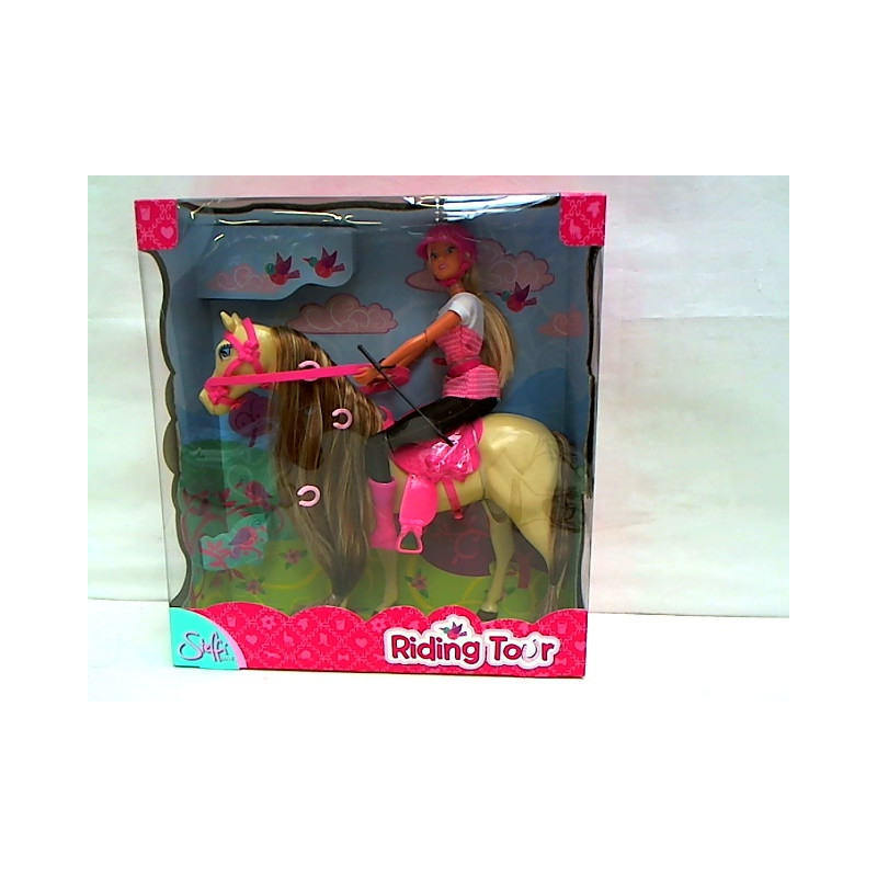 Steffi z koniem w stroju dżokejki 573-0939