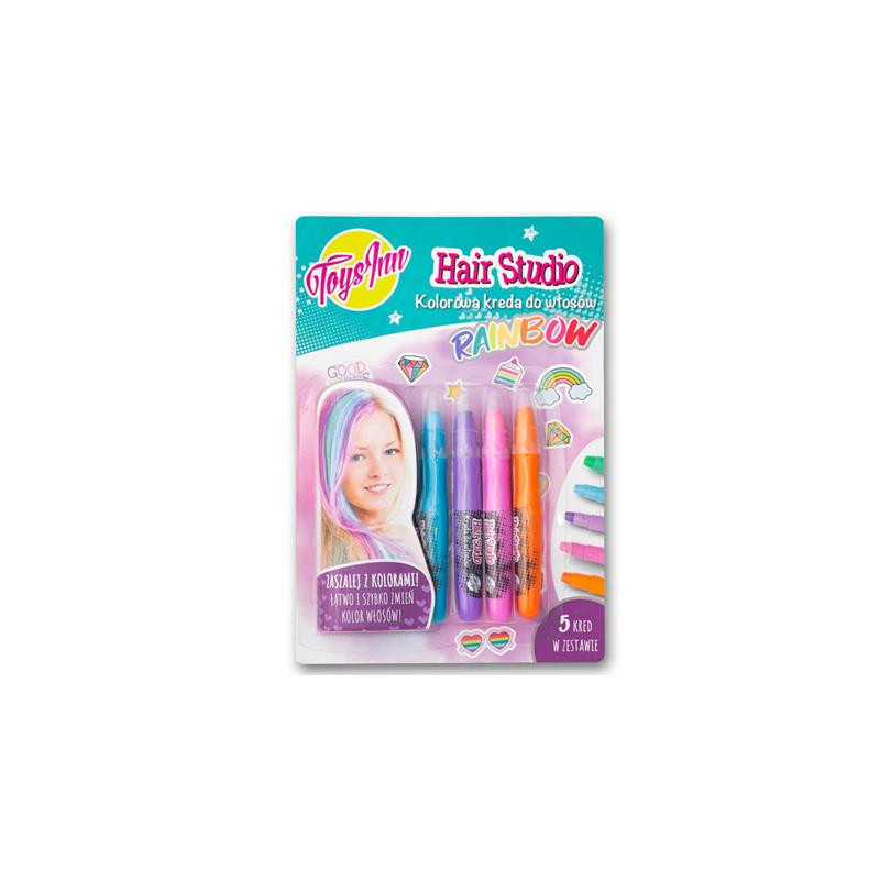 STNUX Kreda d/włosów rainbow 5szt STN5935 95935