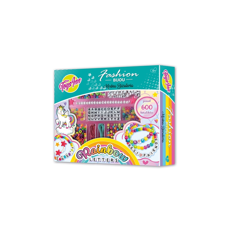 STNUX Rainbow Letters-zest.koralików STN7014 97014