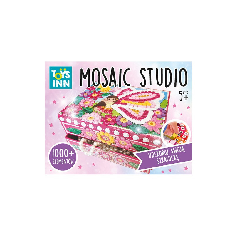 STNUX Szkatułka mozaika wróżka STN8073 98073