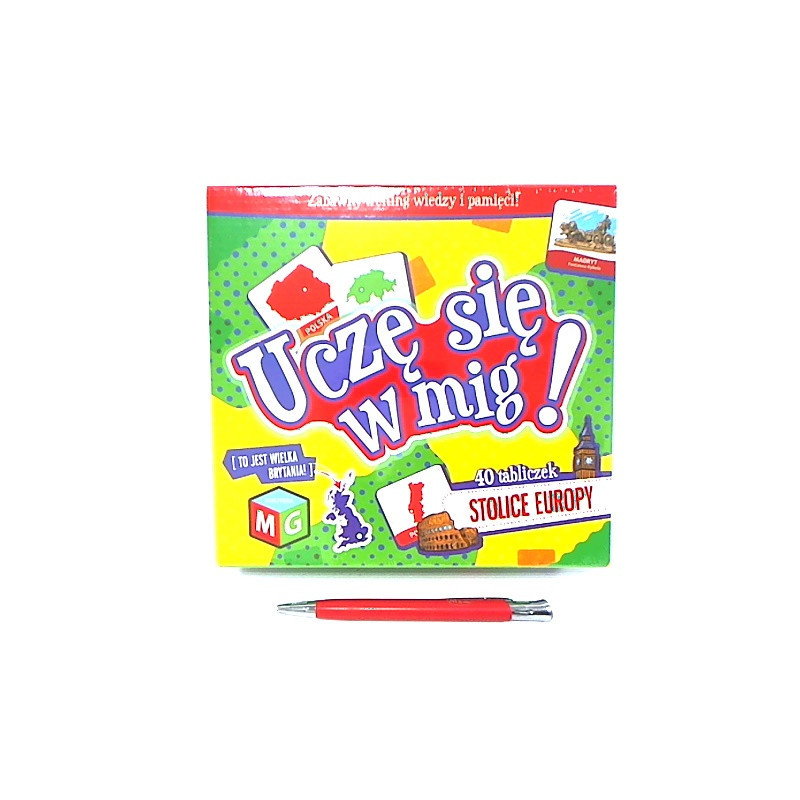 Stolice Europy Uczę się w mig 0121 01218