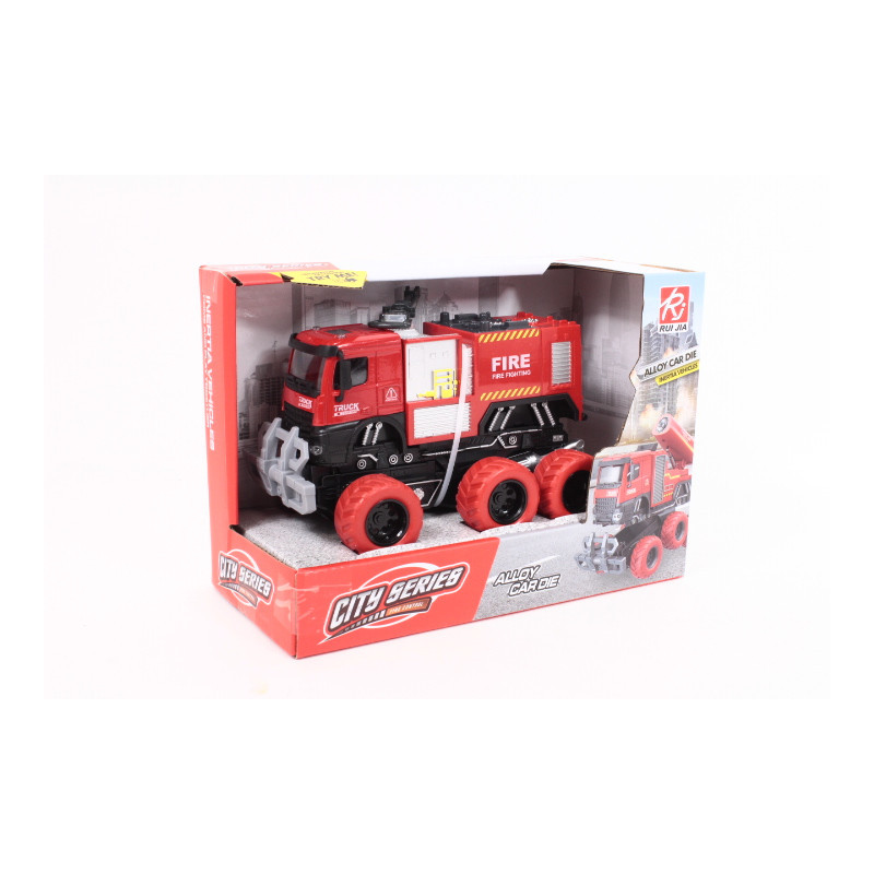 Straż pożarna pojazd 6-koł św/dźw RJ6961-2 07190