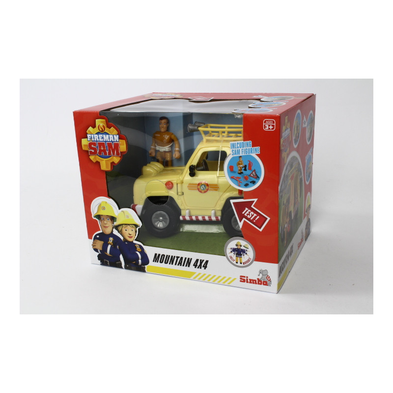 Strażak Sam Jeep ratunkowy ze światłem 925-2511