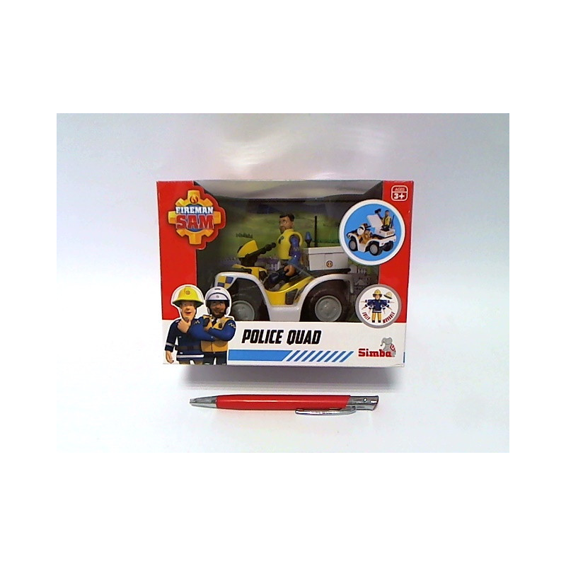 Strażak Sam quad policyjny z figurką 925-1093