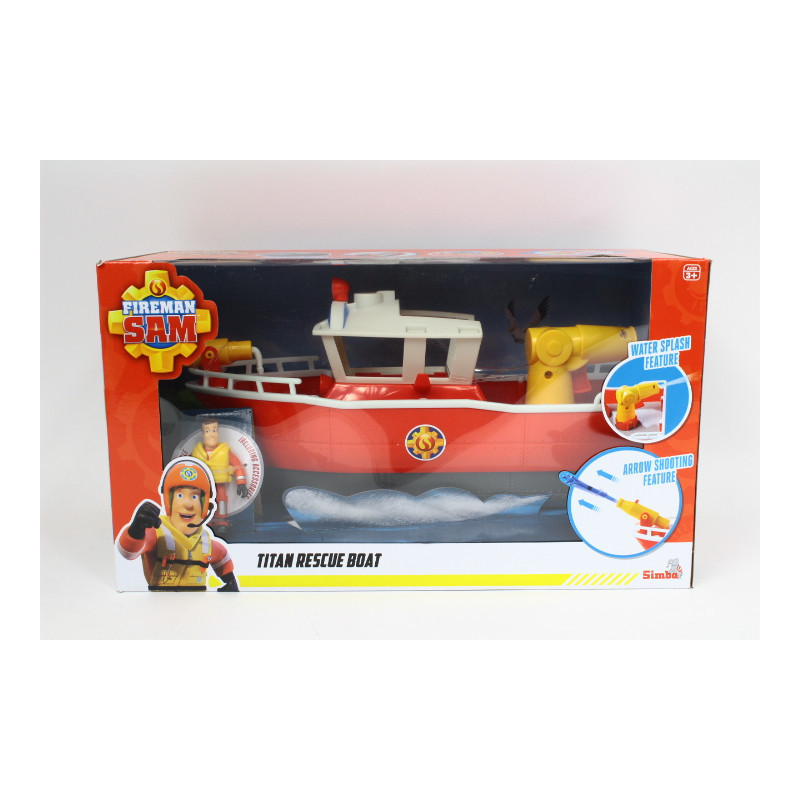 Strażak Sam Tytan łódź strażacka 925-2580