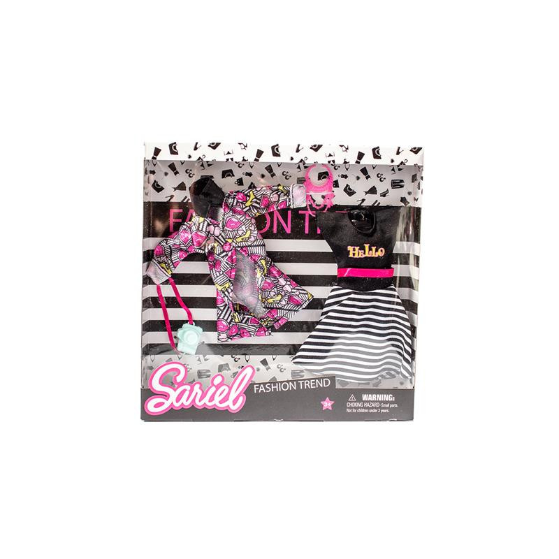 Sukienki 2-pak z akcesoriami dla lalek 10905