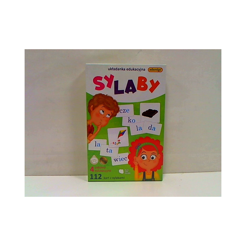 Sylaby - układanka edukacyjna 07516