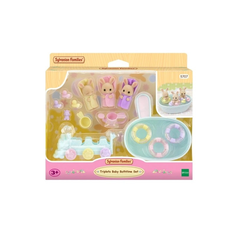 SYLVANIAN Kąpiel trojaczków 05707