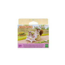 SYLVANIAN Podwójny wózek spacerowy 04533